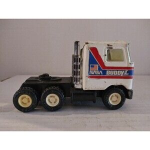 Vintage BUDDY L NASA Mack Truck & Trailer